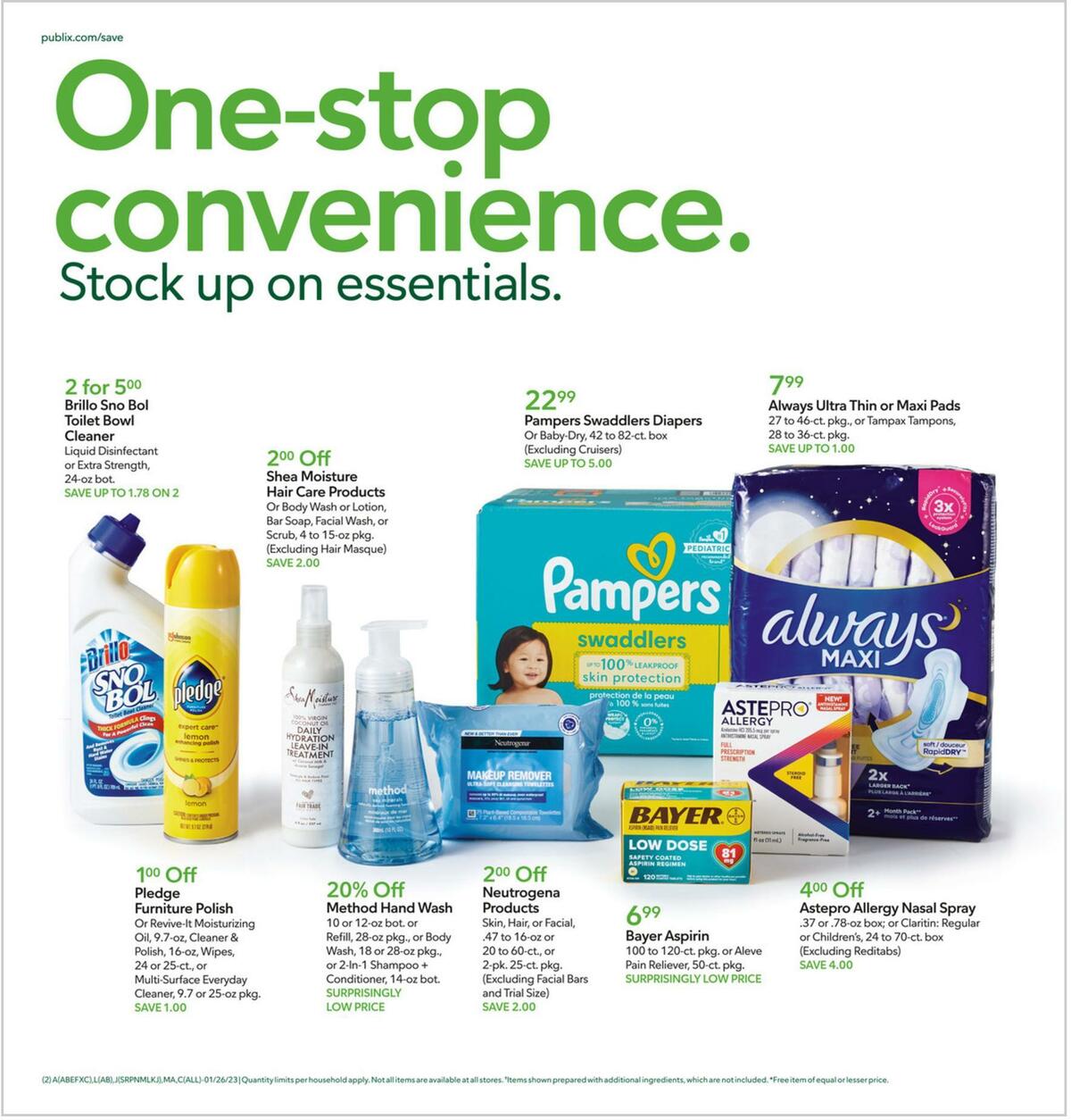 Publix Weekly Ad from January 25