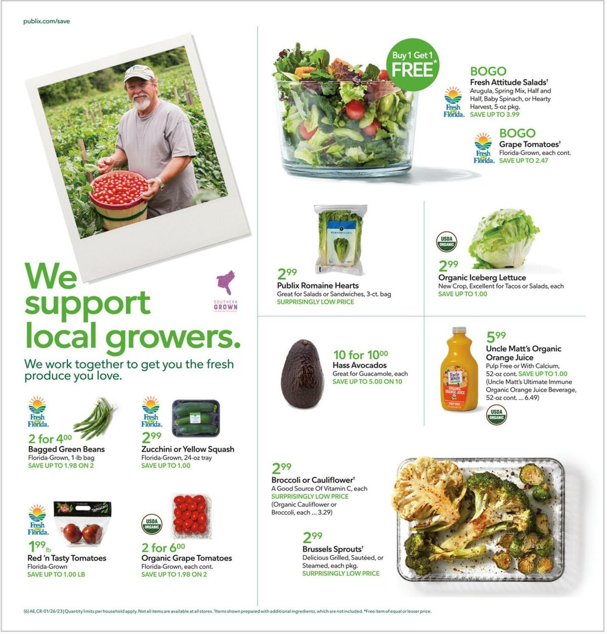 Publix Weekly Ad from January 25