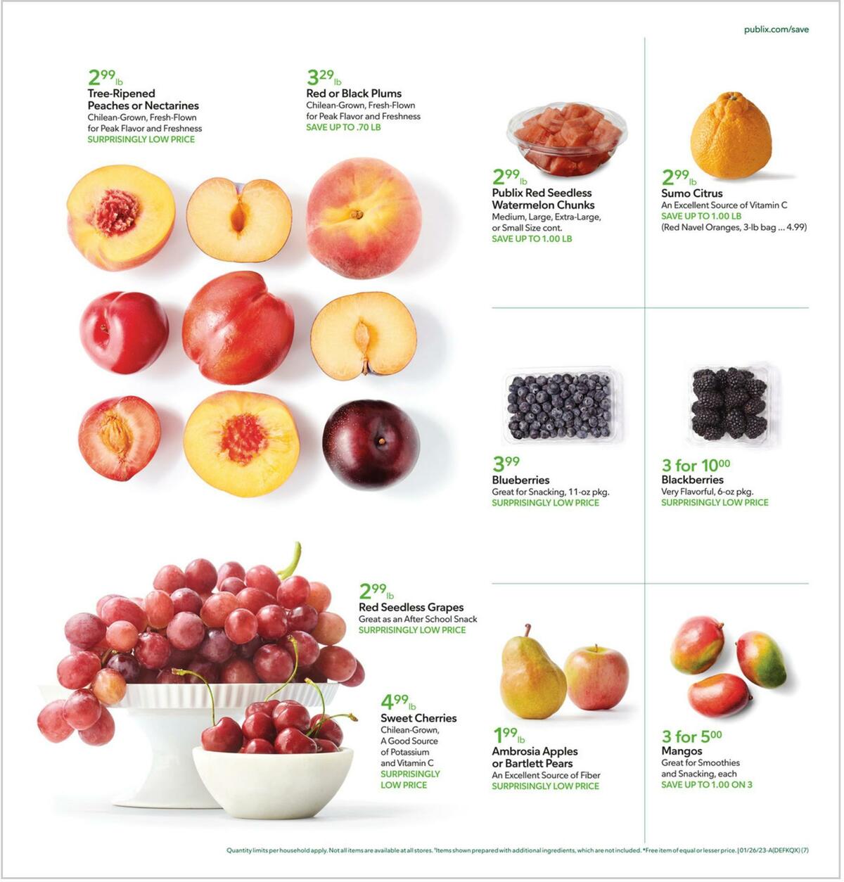 Publix Weekly Ad from January 25