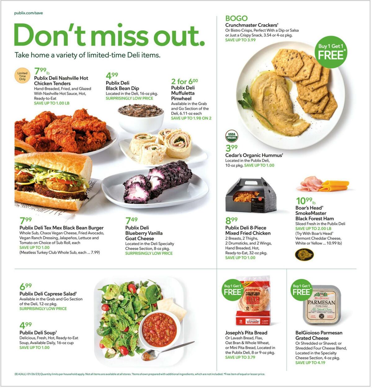 Publix Weekly Ad from January 25