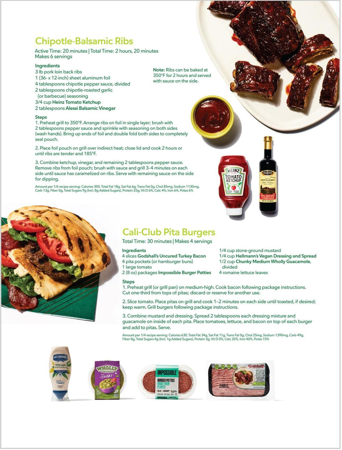 Publix Big Game Recipes Weekly Ad from January 25