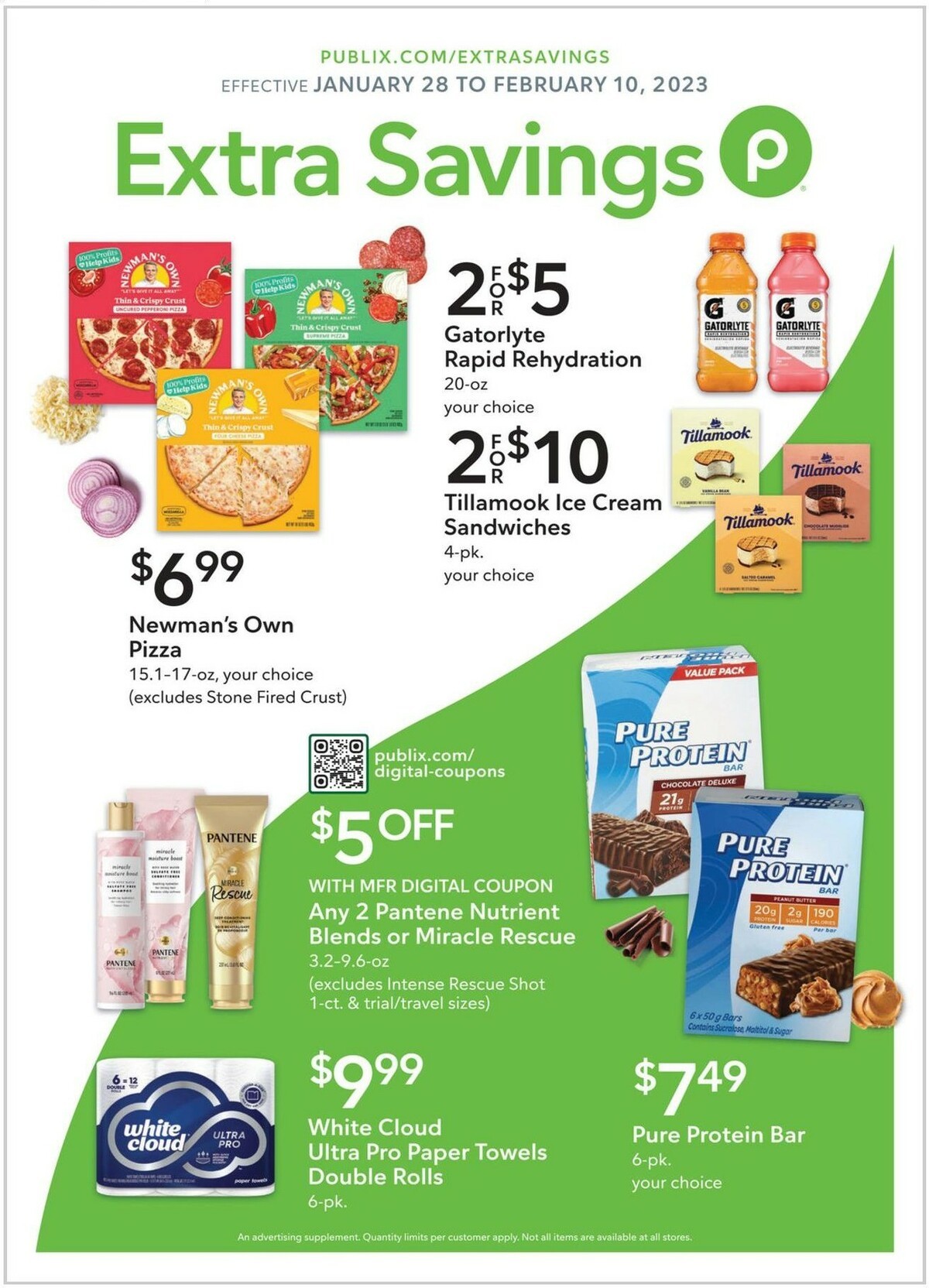 Publix Extra Savings Weekly Ad from January 28
