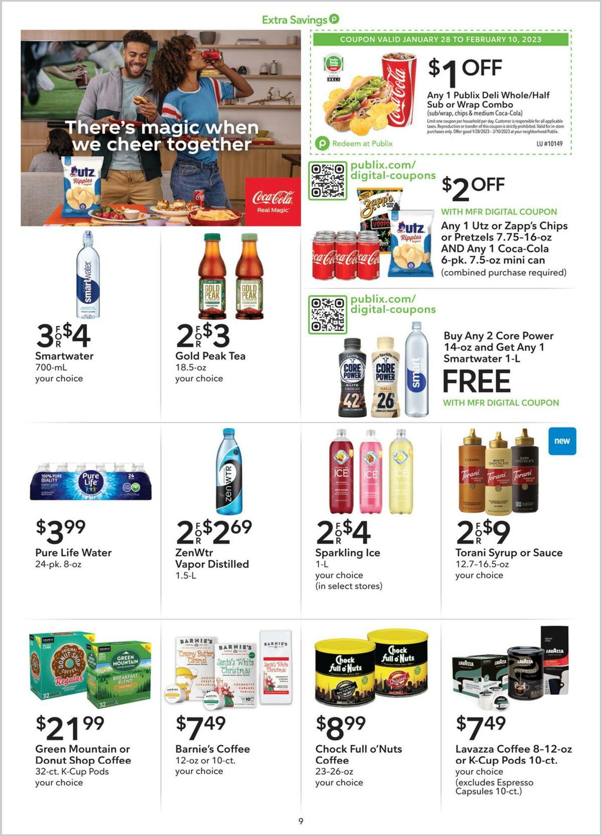 Publix Extra Savings Weekly Ad from January 28