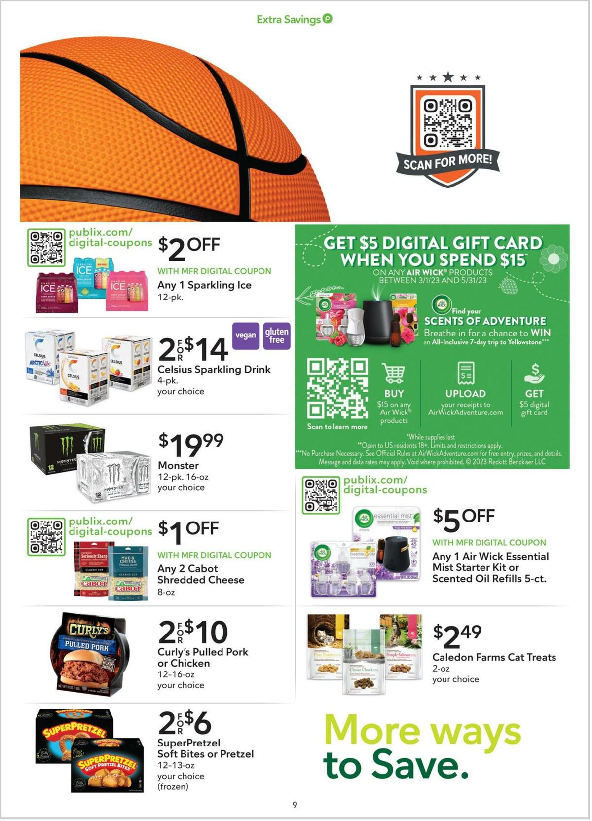 Publix Extra Savings Weekly Ad from March 11