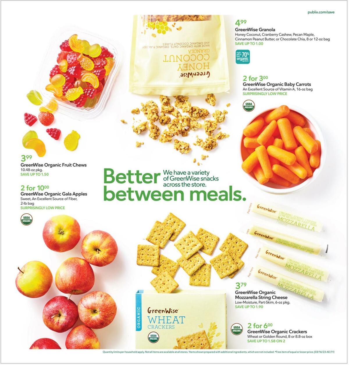Publix Weekly Ad from March 15