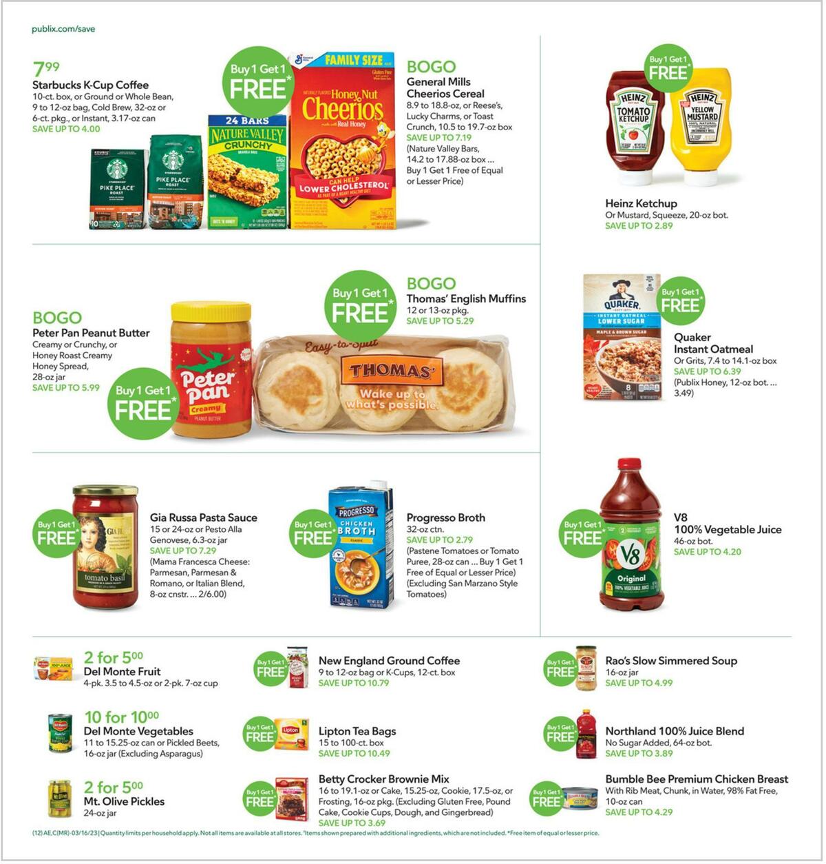 Publix Weekly Ad from March 15
