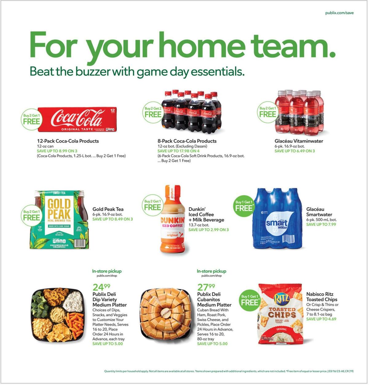 Publix Weekly Ad from March 15