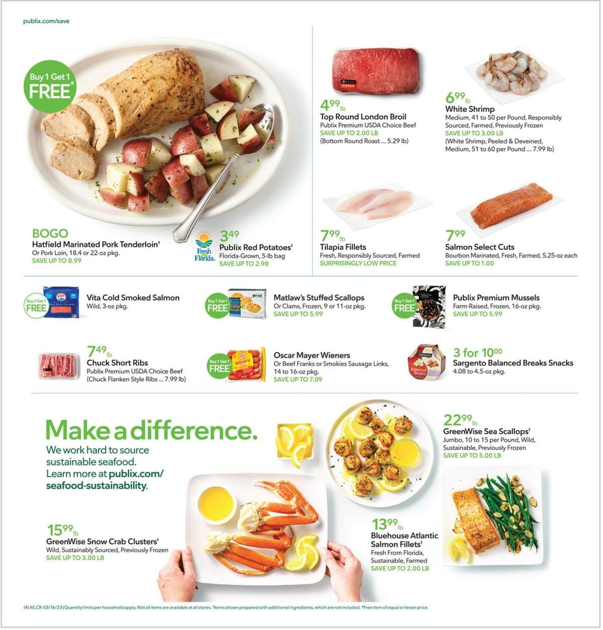 Publix Weekly Ad from March 15