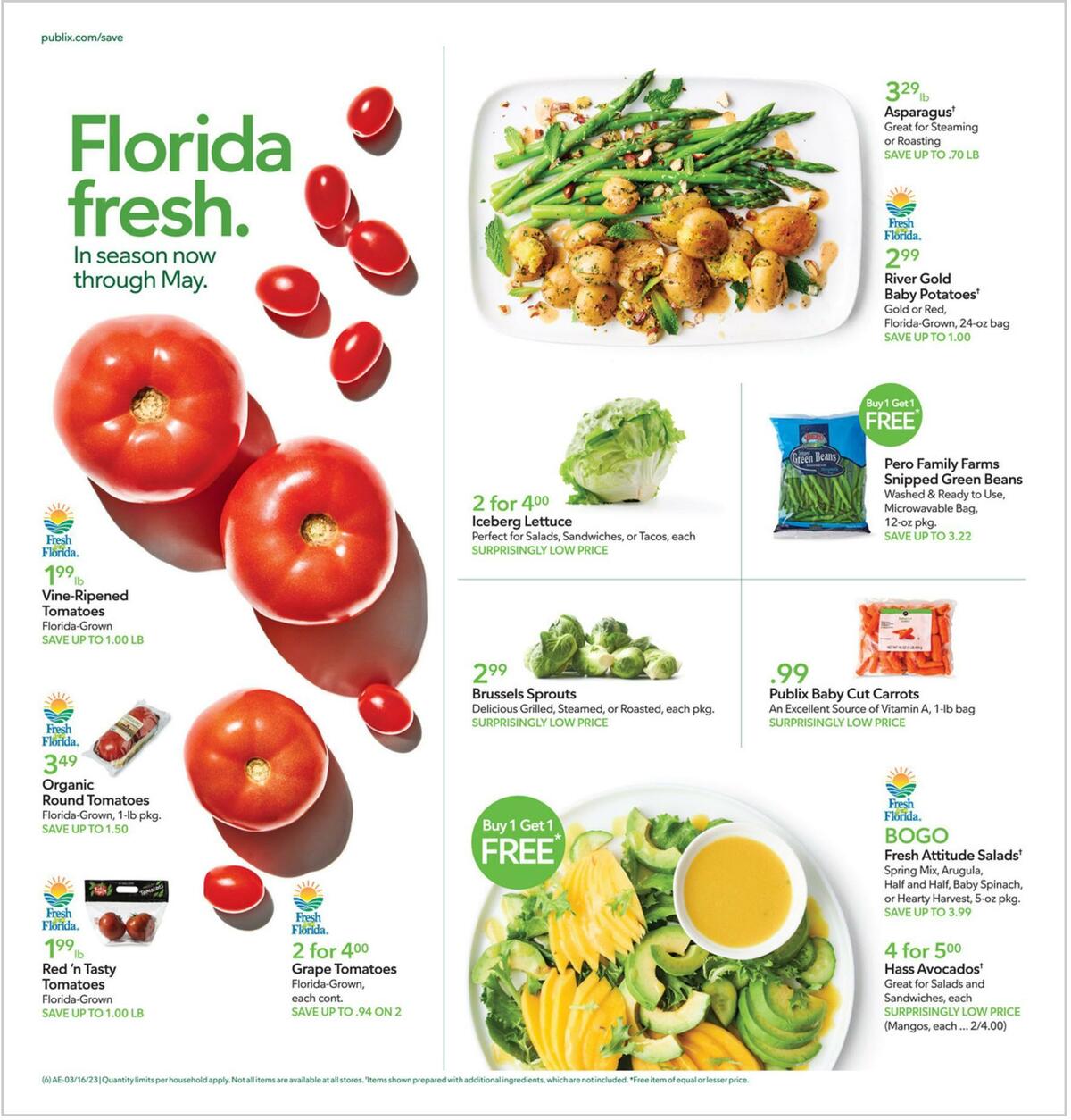 Publix Weekly Ad from March 15