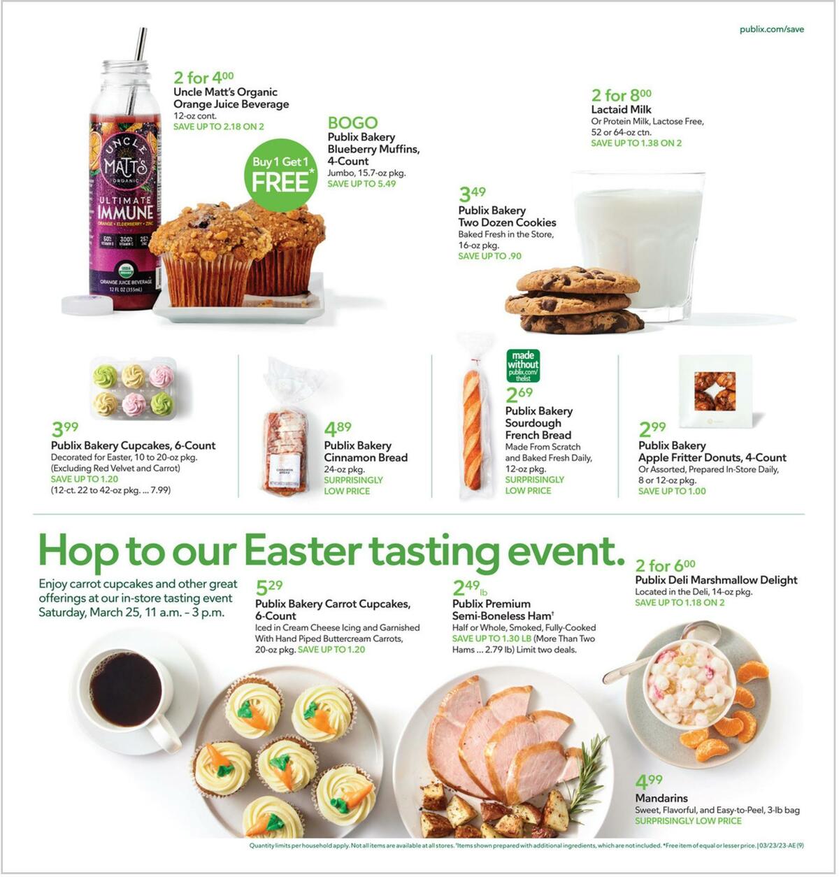 Publix Weekly Ad from March 22