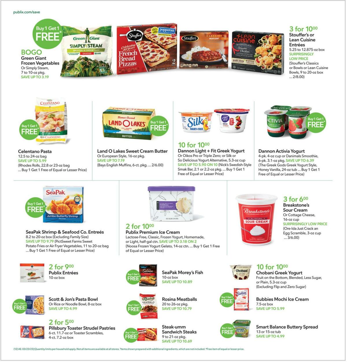 Publix Weekly Ad from March 22