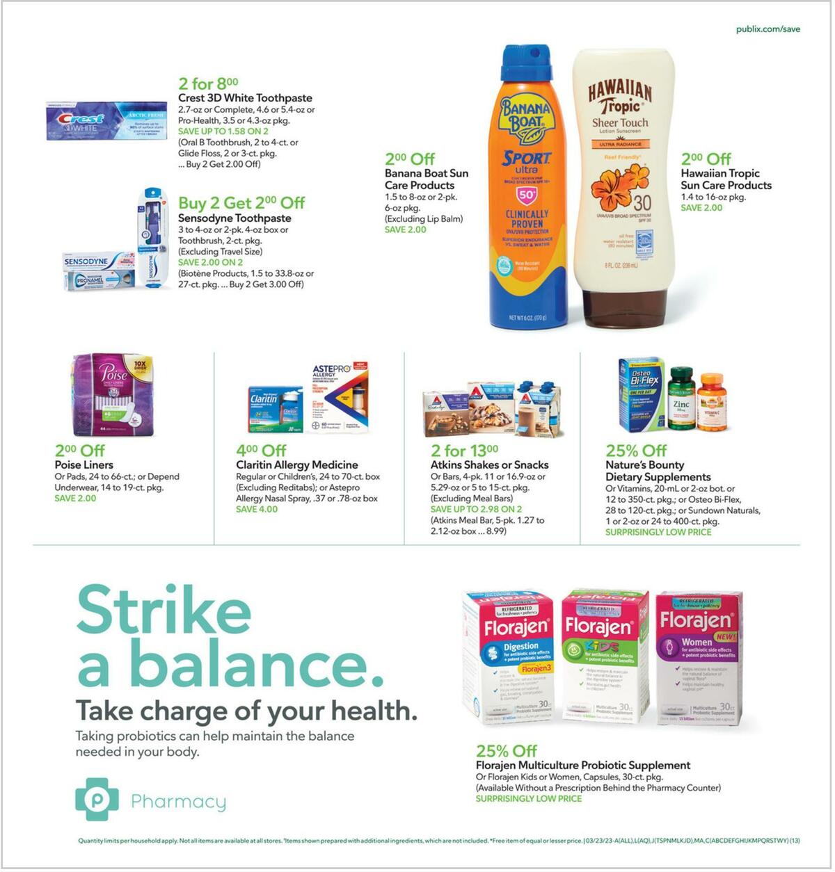 Publix Weekly Ad from March 22