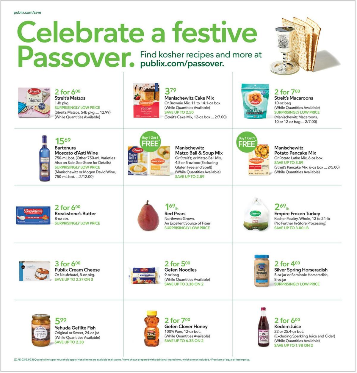 Publix Weekly Ad from March 22