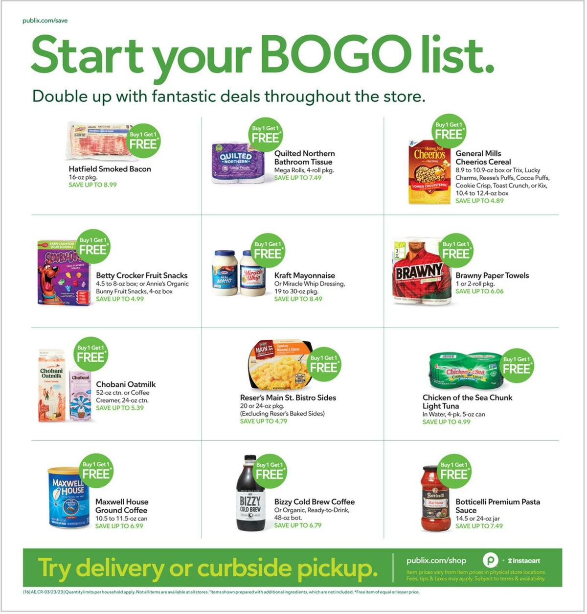 Publix Weekly Ad from March 22