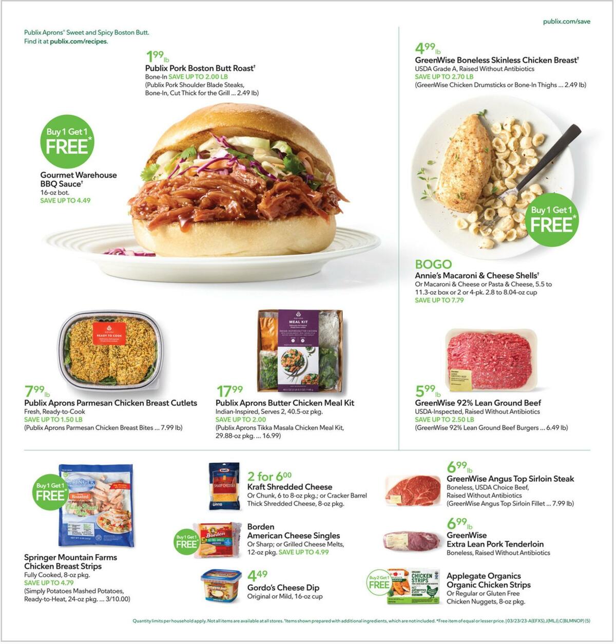 Publix Weekly Ad from March 22