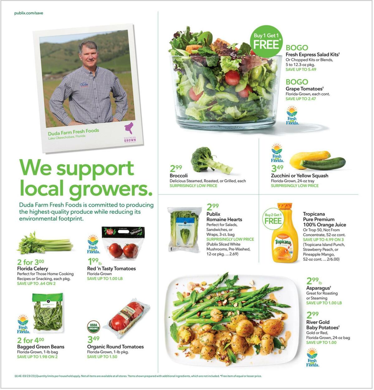 Publix Weekly Ad from March 22