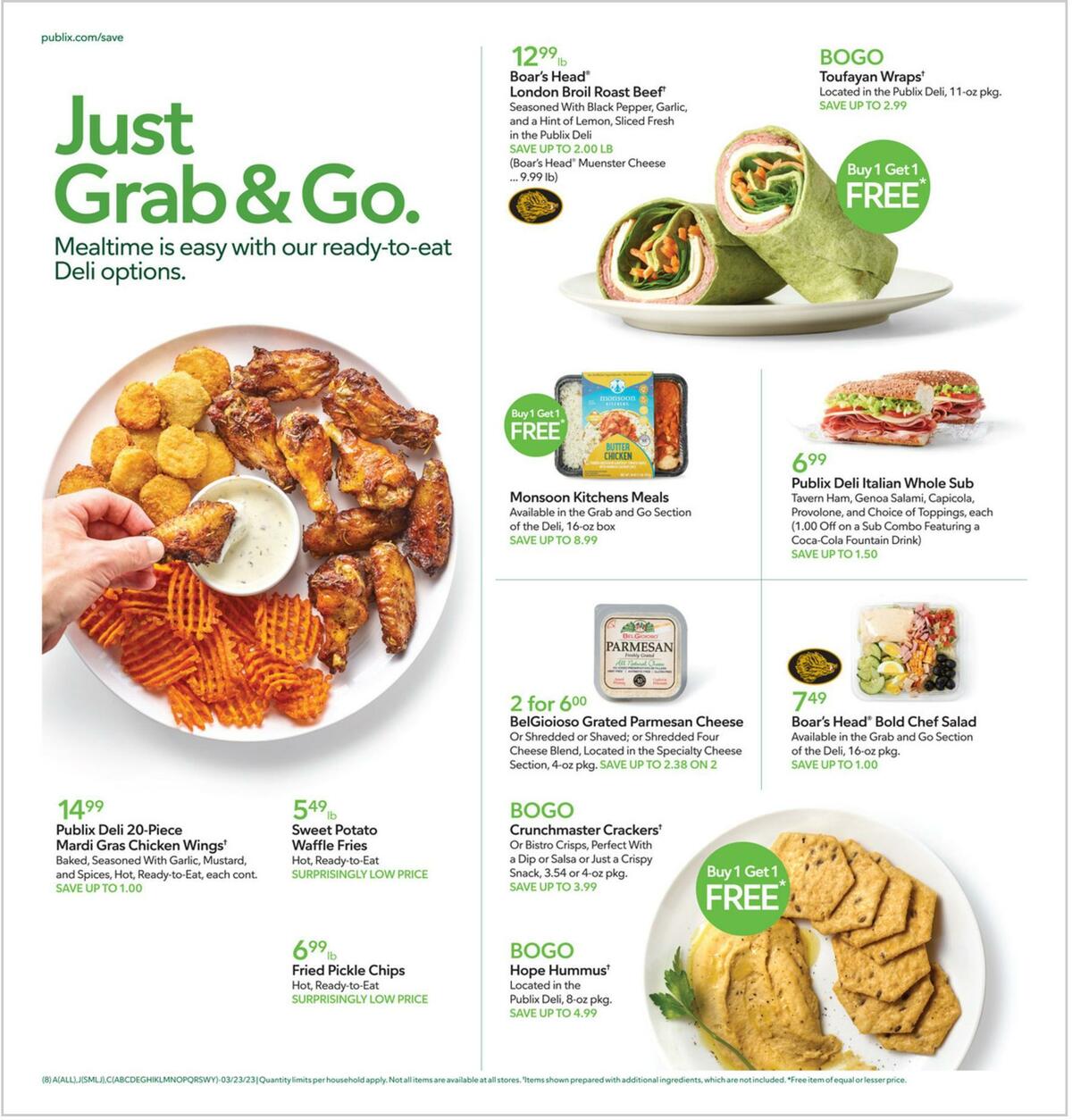 Publix Weekly Ad from March 22