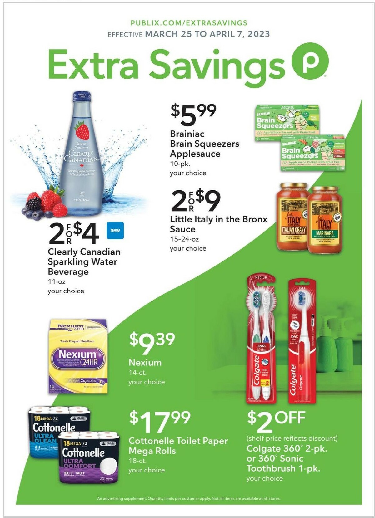 Publix Extra Savings Weekly Ad from March 25