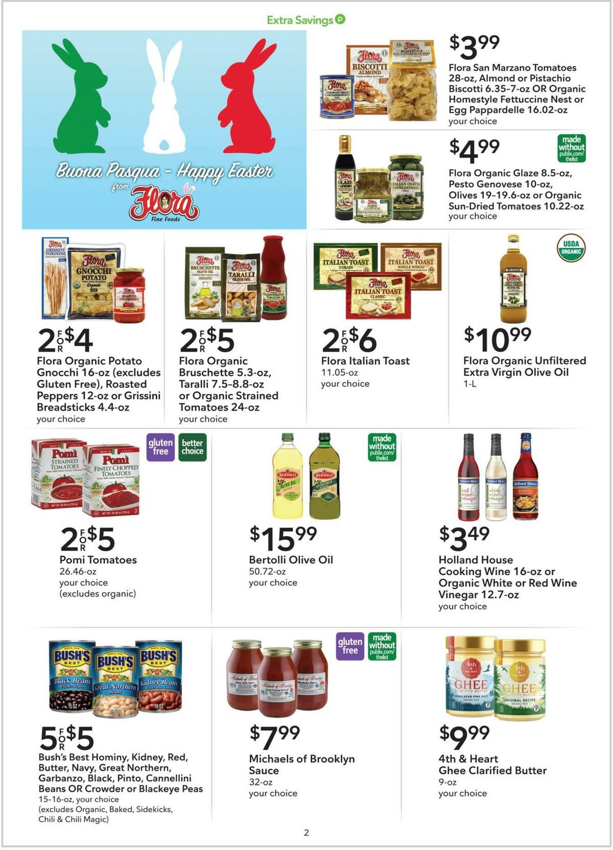 Publix Extra Savings Weekly Ad from March 25