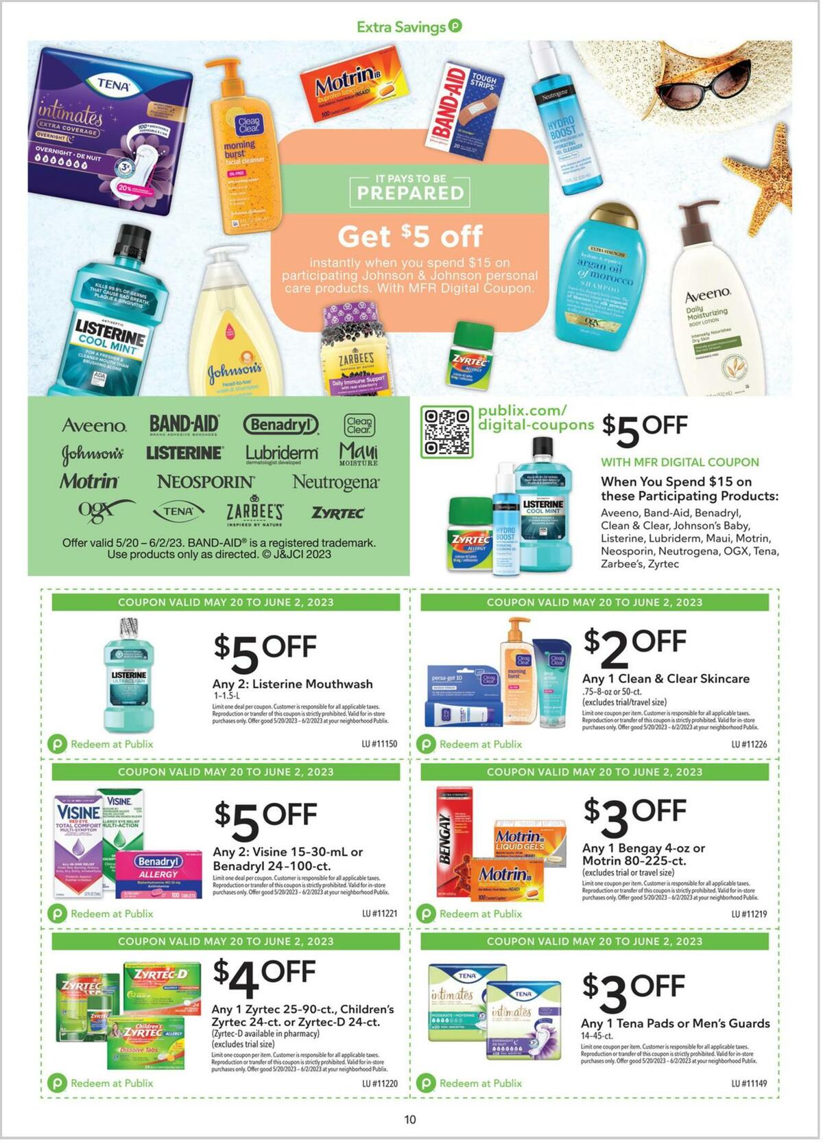 Publix Extra Savings Weekly Ad from May 20