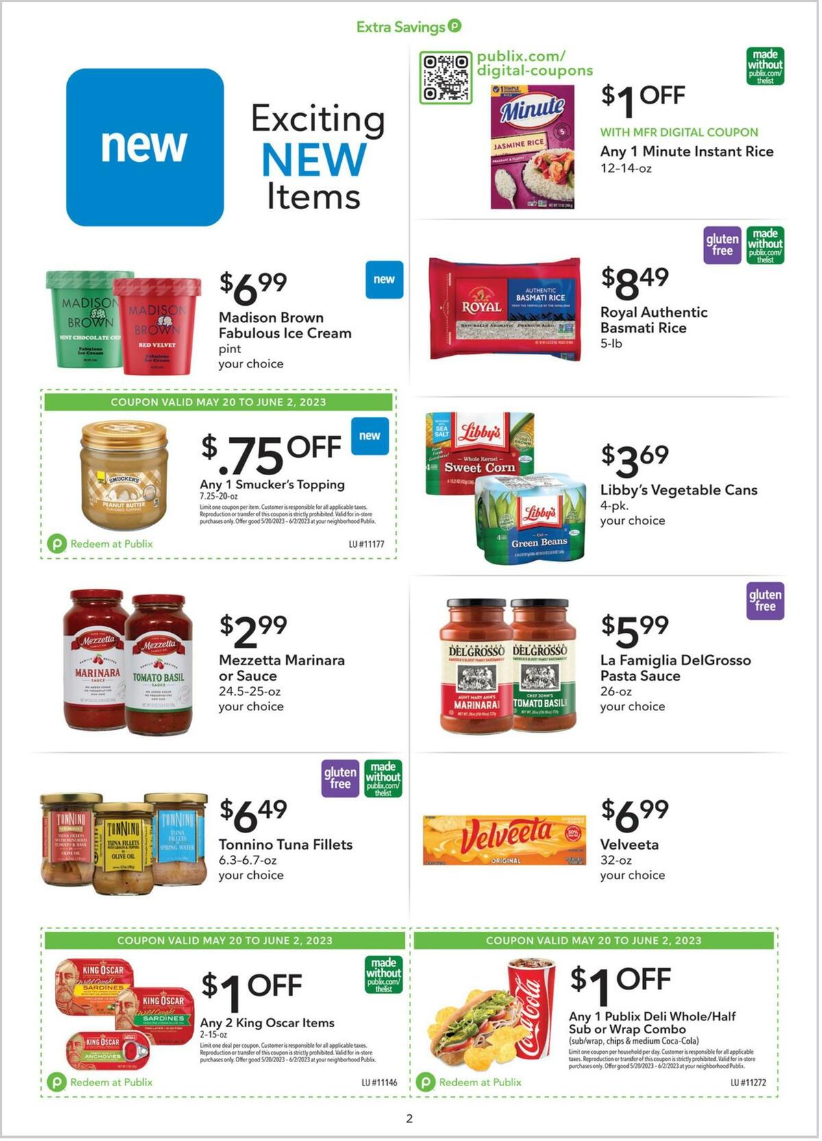 Publix Extra Savings Weekly Ad from May 20