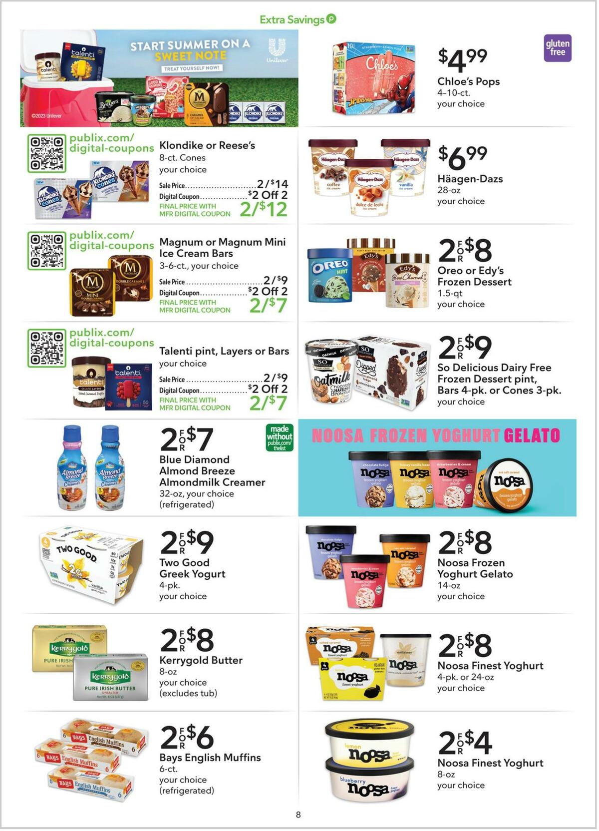 Publix Extra Savings Weekly Ad from May 20