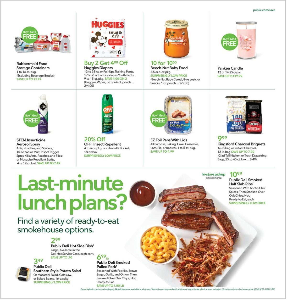 Publix Weekly Ad from May 24