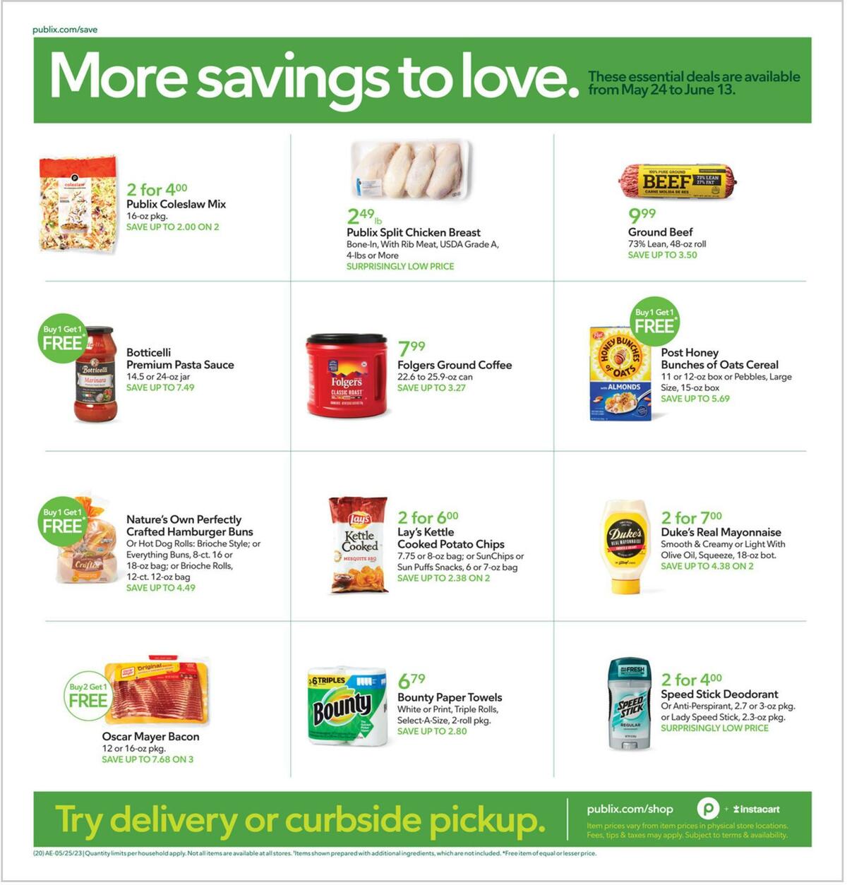 Publix Weekly Ad from May 24
