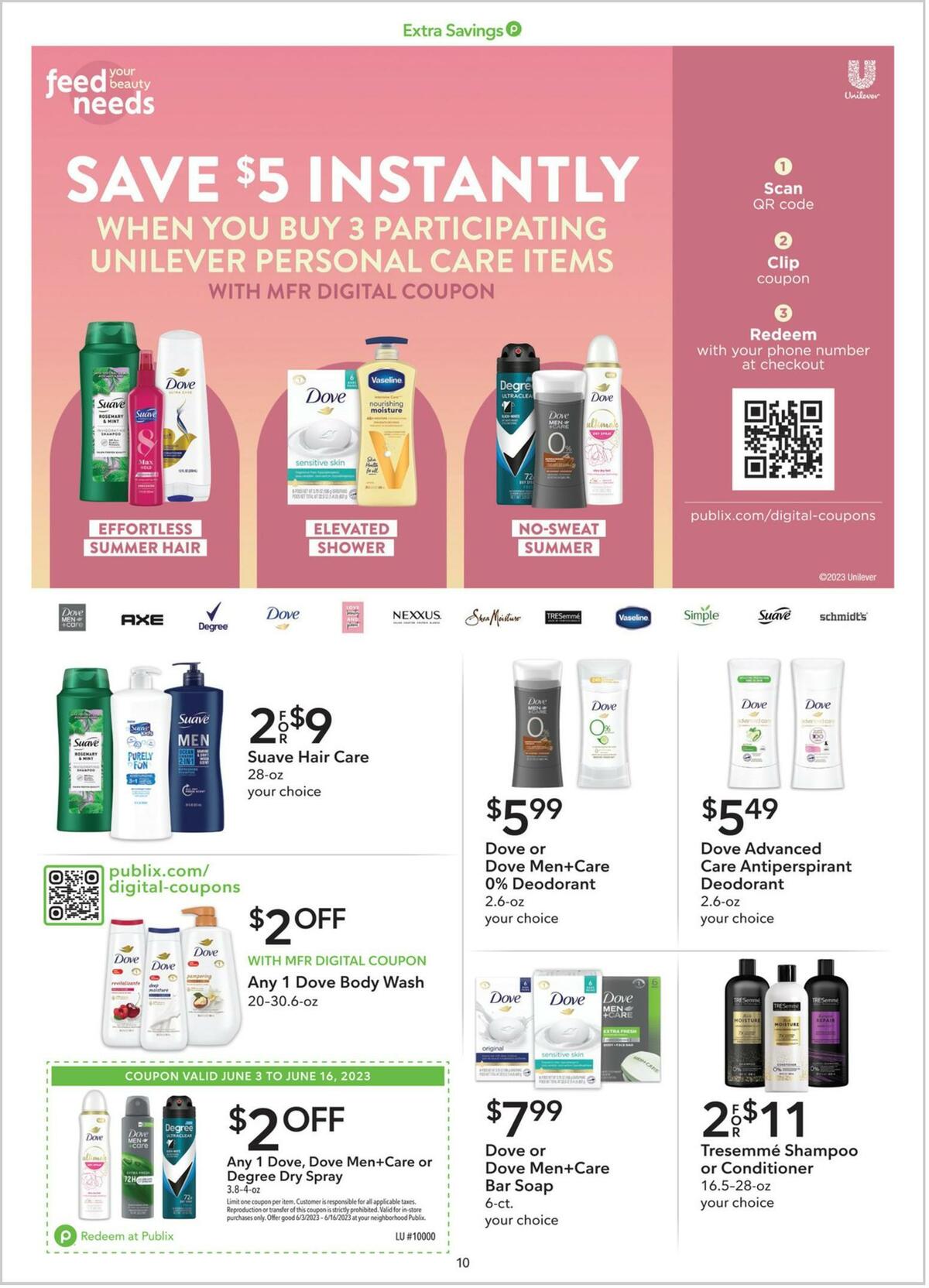 Publix Extra Savings Weekly Ad from June 3