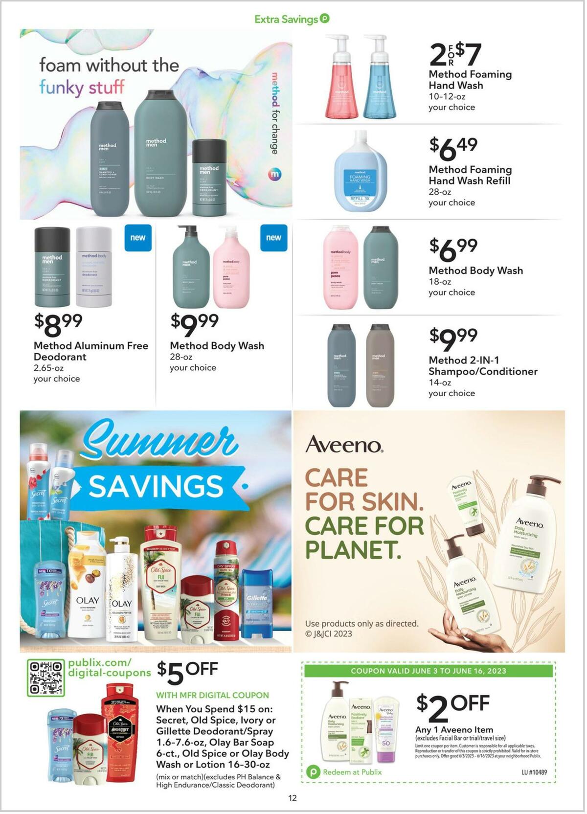 Publix Extra Savings Weekly Ad from June 3