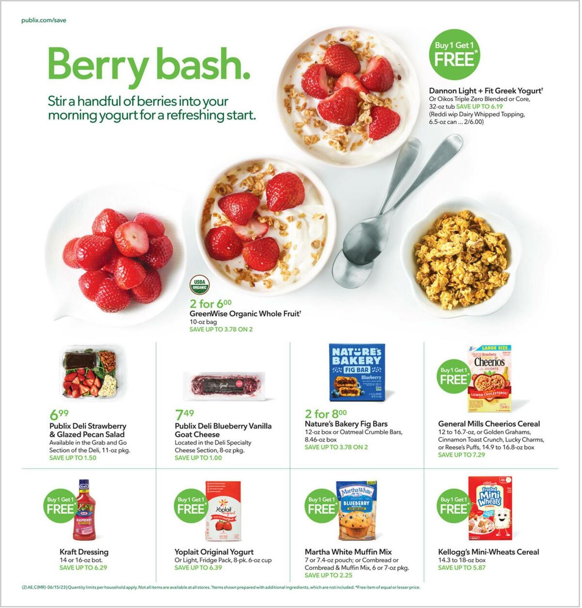 Publix Weekly Ad from June 14