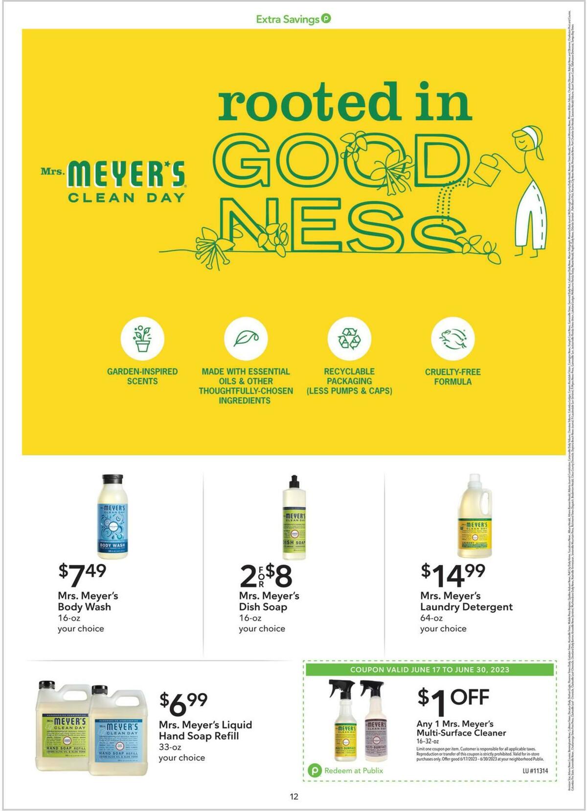 Publix Extra Savings Weekly Ad from June 17