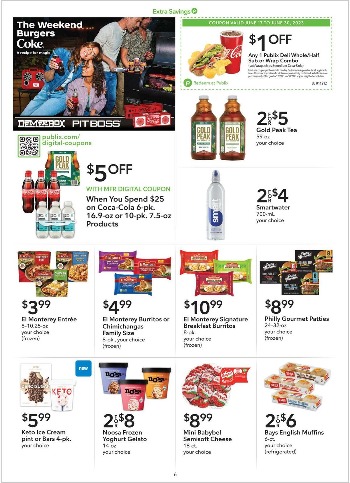 Publix Extra Savings Weekly Ad from June 17