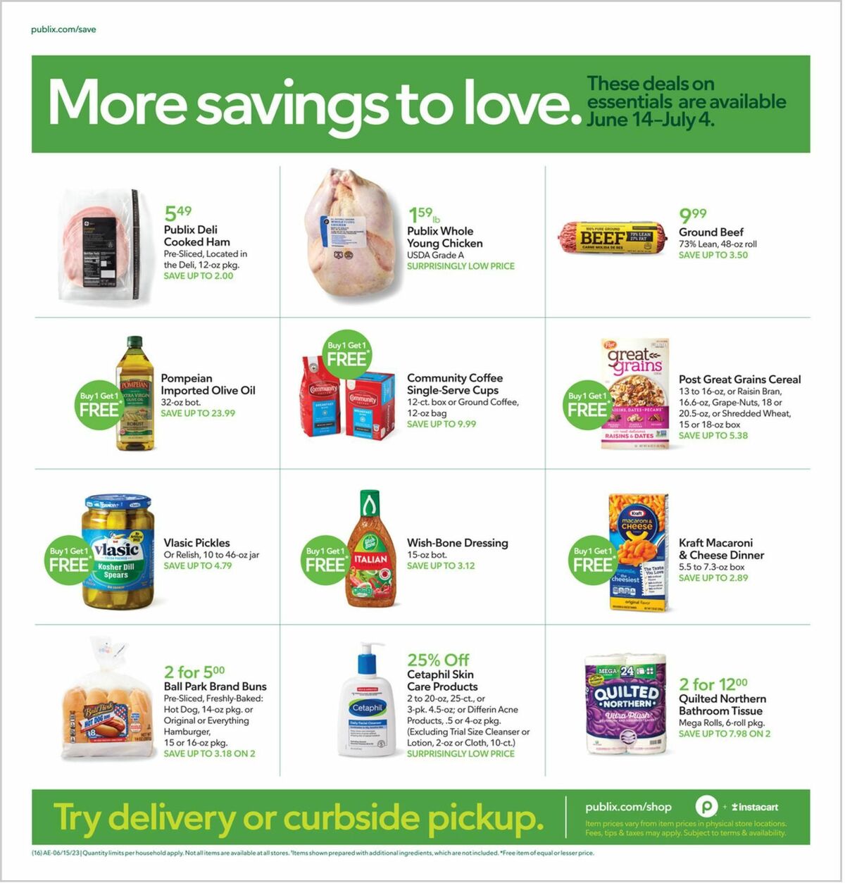 Publix Weekly Ad from June 21