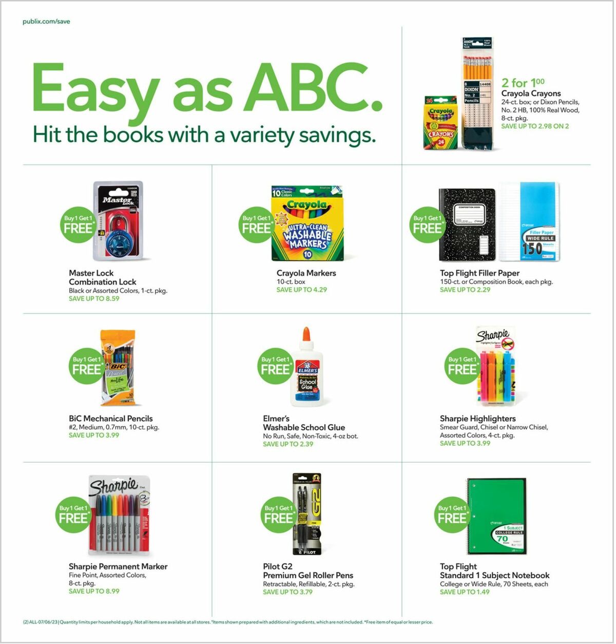Publix Weekly Ad from July 5