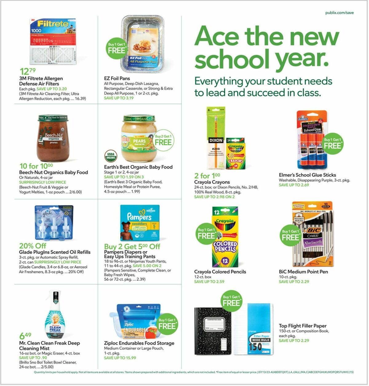 Publix Weekly Ad from July 12