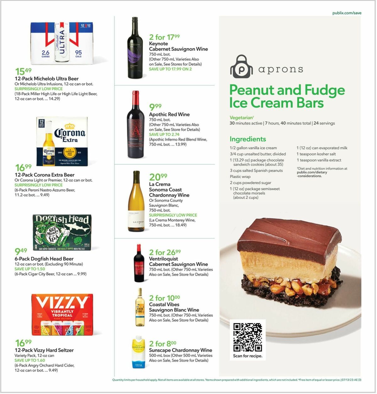 Publix Weekly Ad from July 12