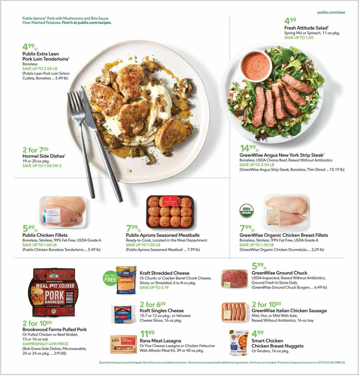 Publix Weekly Ad from July 12