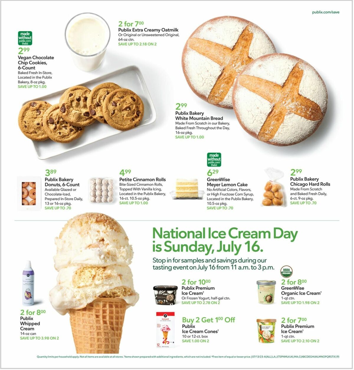 Publix Weekly Ad from July 12