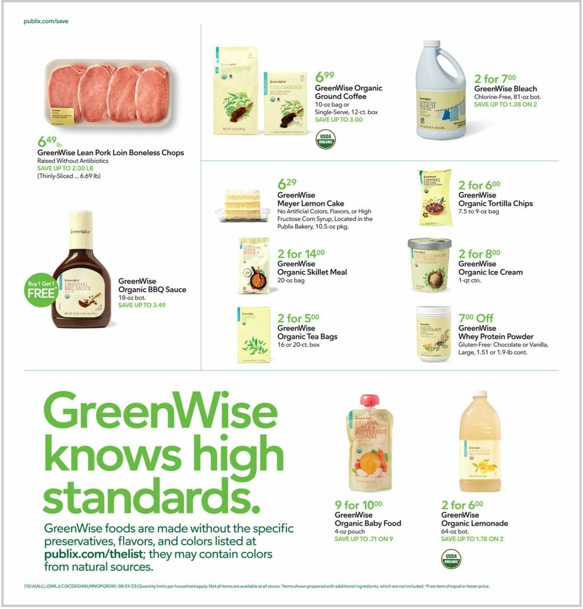 Publix Weekly Ad from August 30