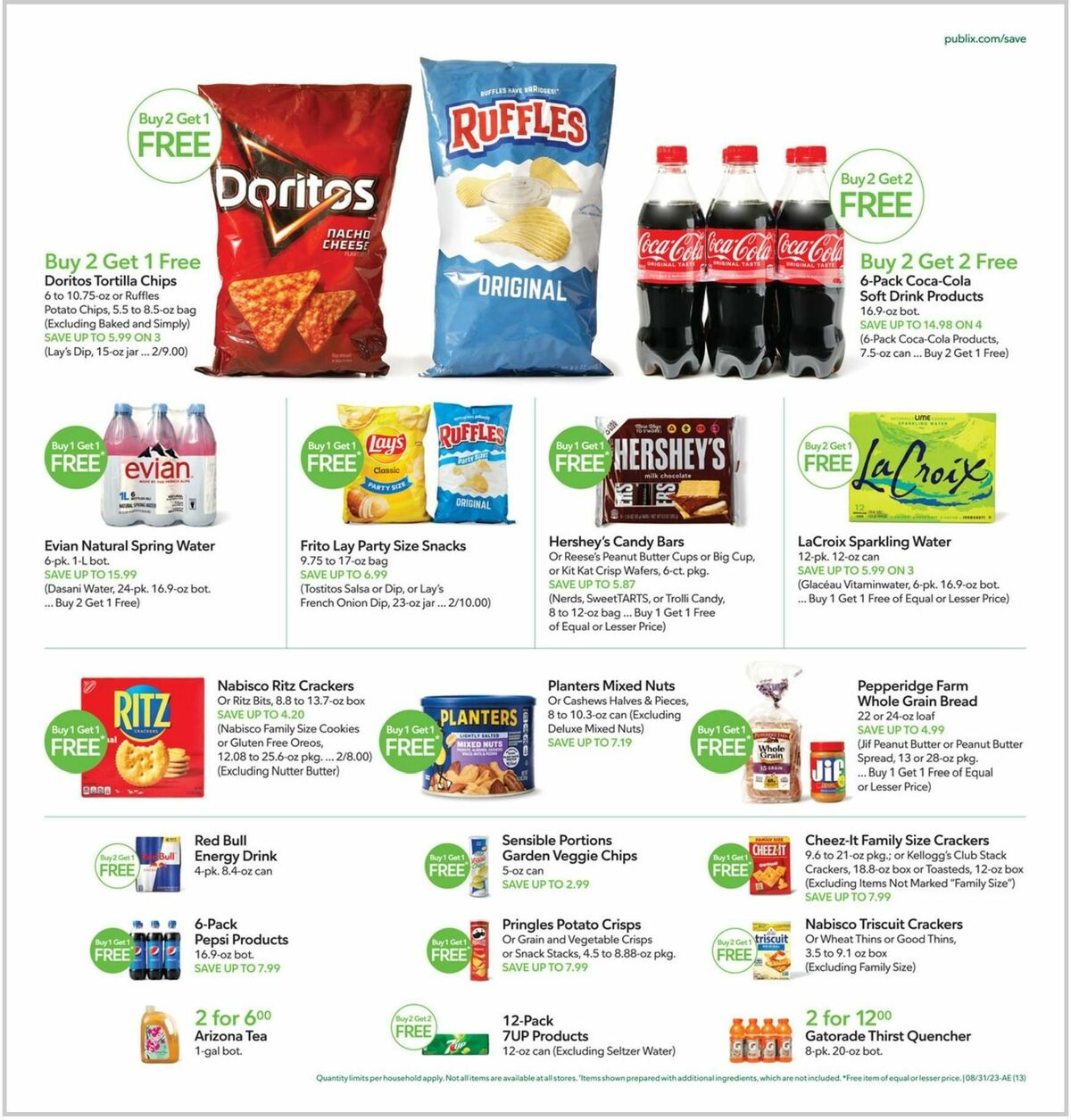 Publix Weekly Ad from August 30
