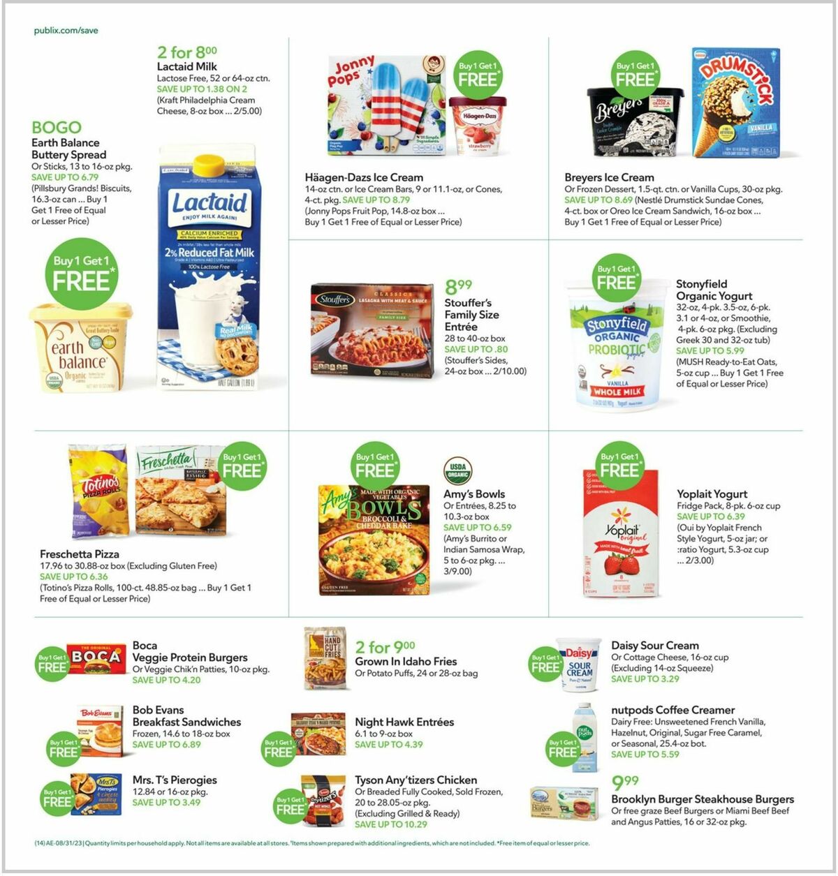 Publix Weekly Ad from August 30