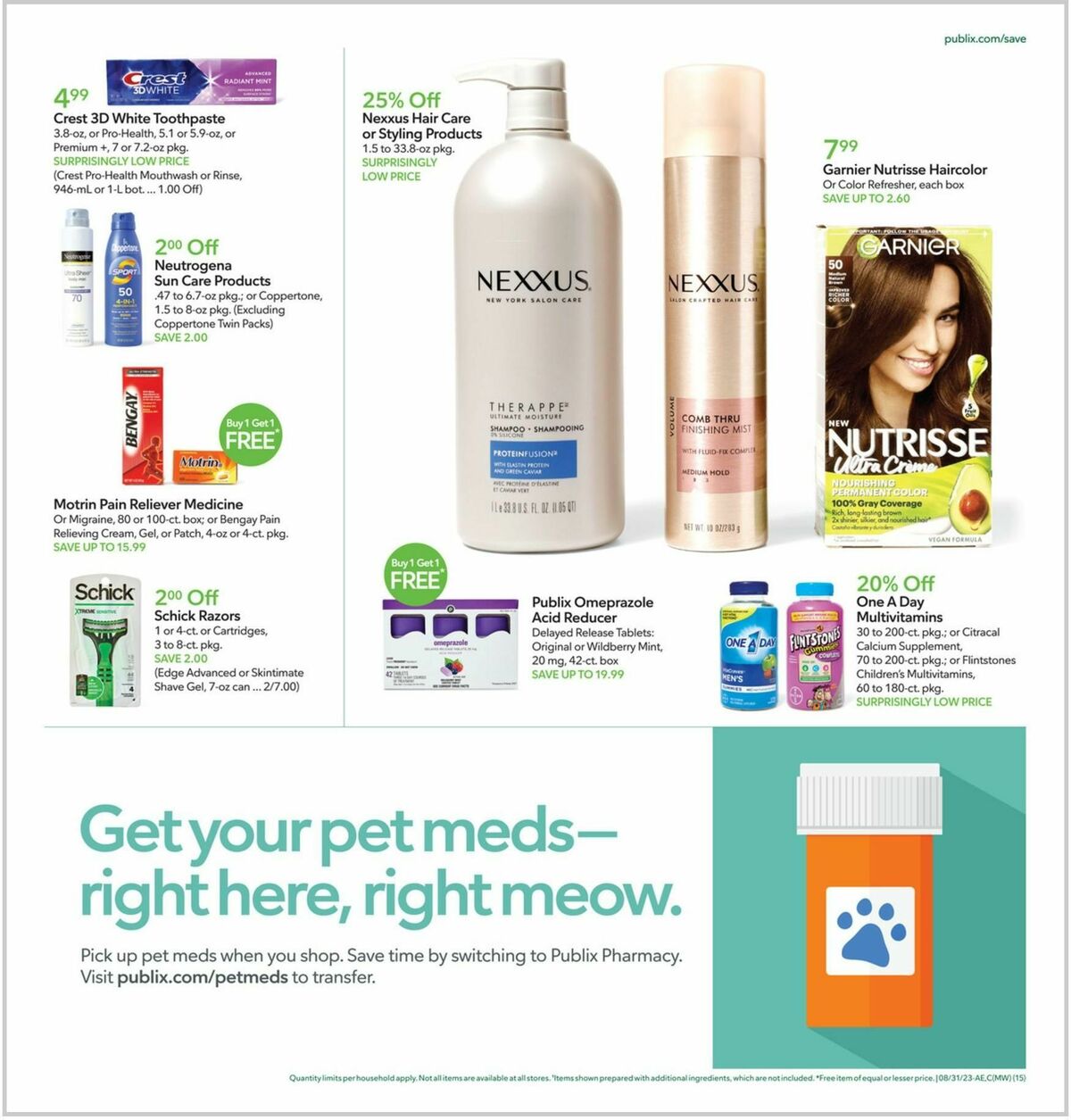 Publix Weekly Ad from August 30