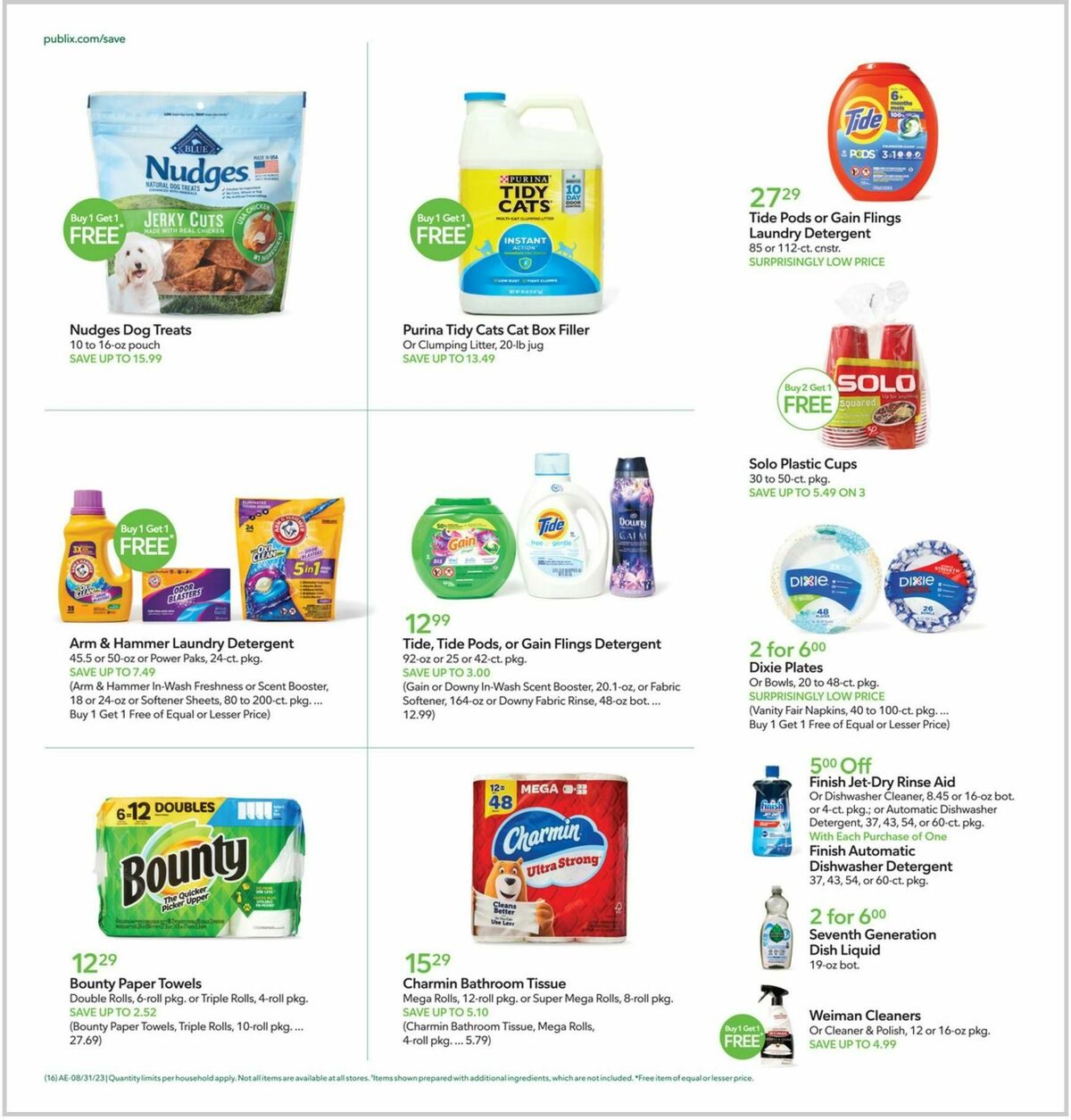 Publix Weekly Ad from August 30