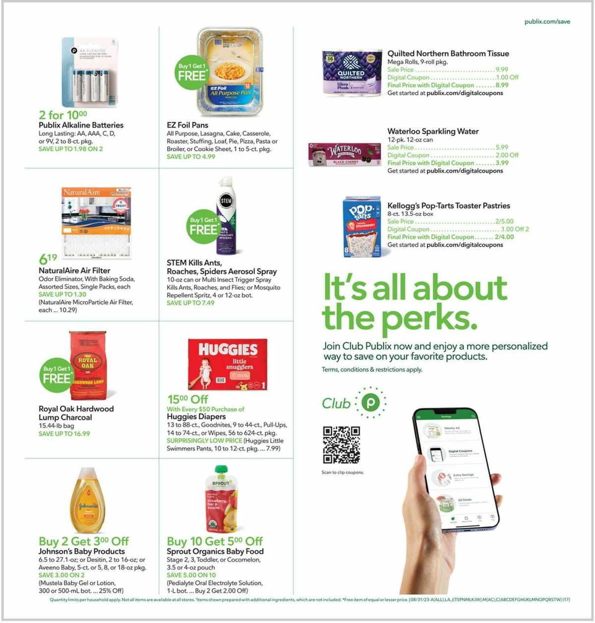 Publix Weekly Ad from August 30