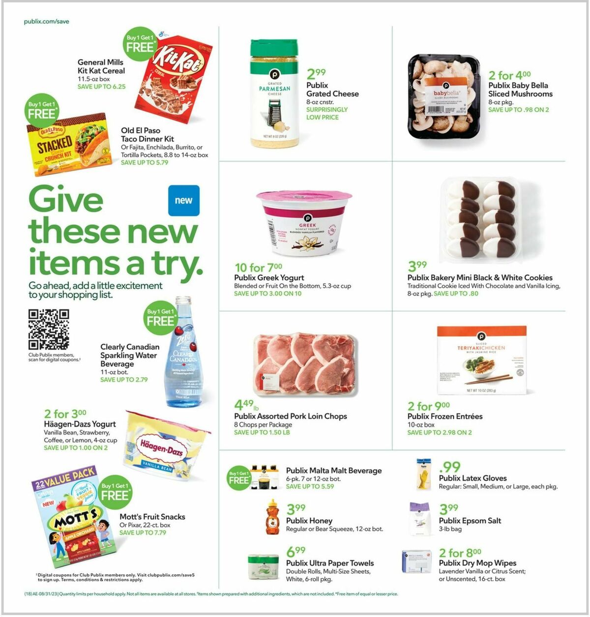 Publix Weekly Ad from August 30