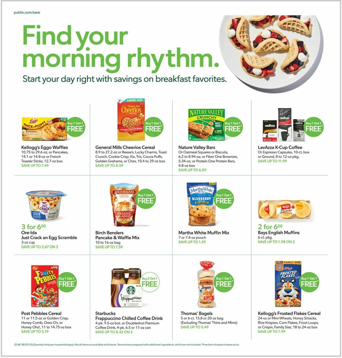 Publix Weekly Ad from August 30