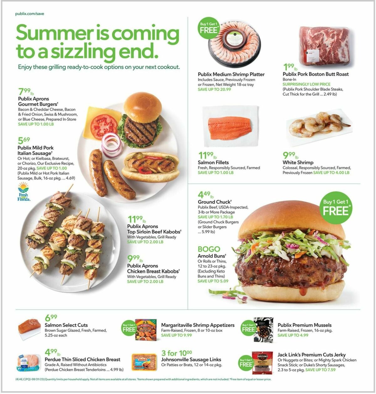 Publix Weekly Ad from August 30