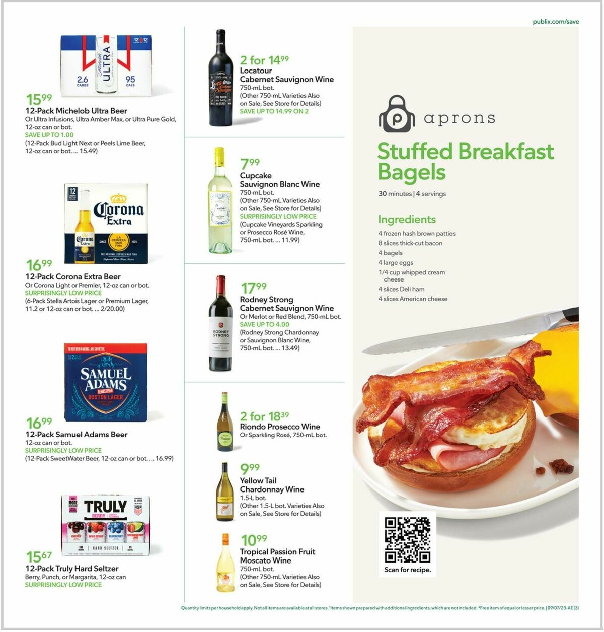 Publix Weekly Ad from September 6
