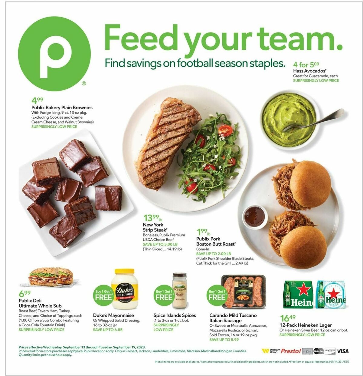 Publix Weekly Ad from September 13